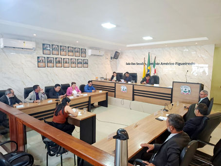 Vereadores votam Projetos pendentes e entram em recesso parlamentar