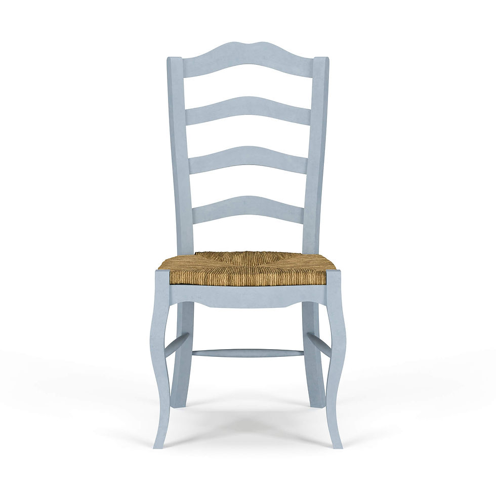 Thumbnail: Ladder Back Chair W/ Rush Seat