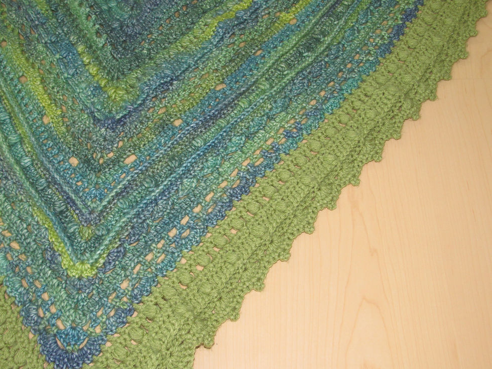 Thumbnail: Shawl (Blue/Green)