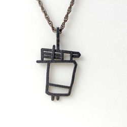 Violinist Steel Pendant