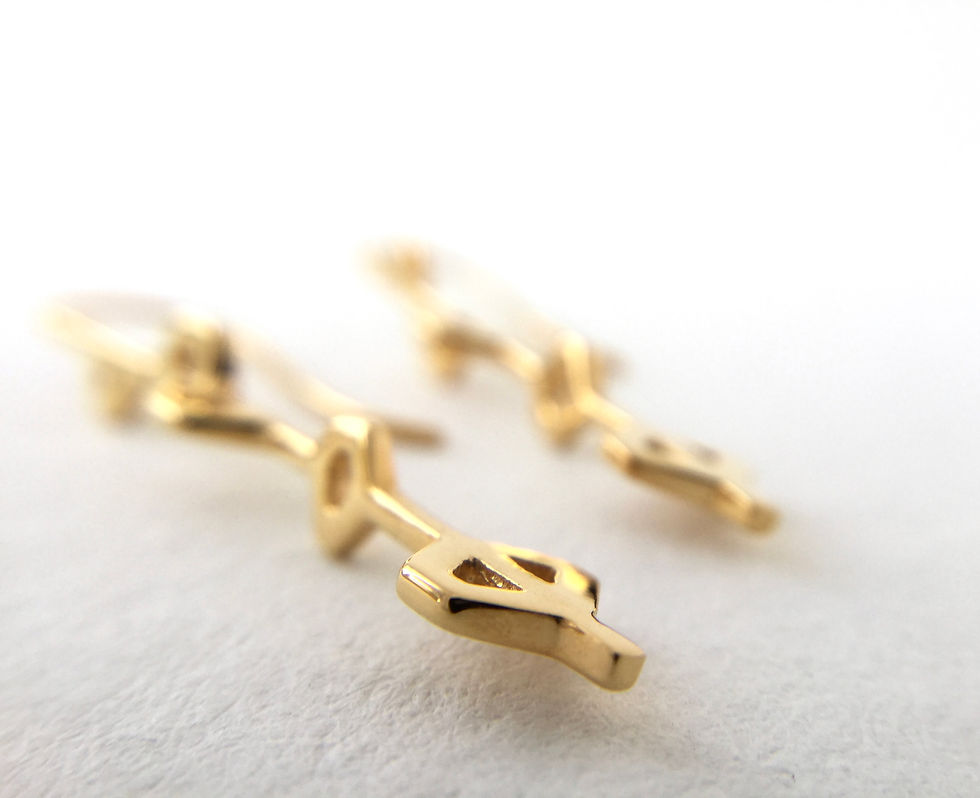 City map earrings