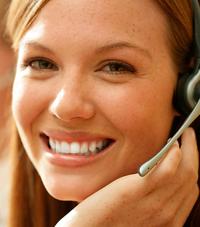 Woman talking on a mobile phone