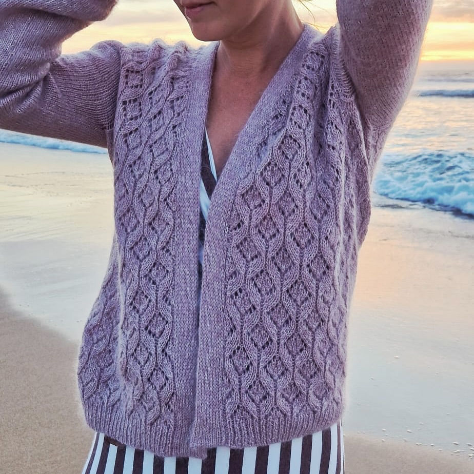 Little Tulips Cardigan & Sweater | PDF knitting pattern