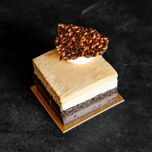 Black Sesame Yuzu Cake