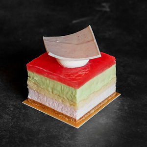 Strawberry Basil Cake