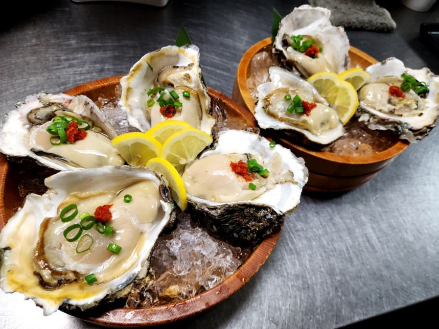 千葉県飯岡産の岩がき