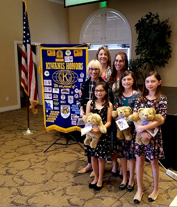 This shows my daughters and I being Comfort Cub ambassadors and talking about The Comfort Cub to the Kiwanis Club where we received a small grant.