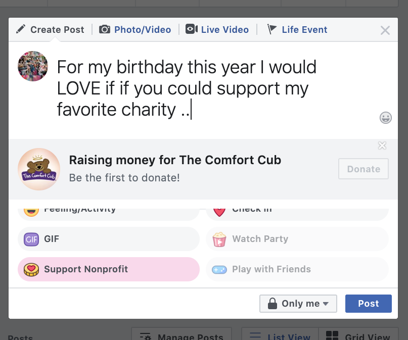 what are your fundraising goals?