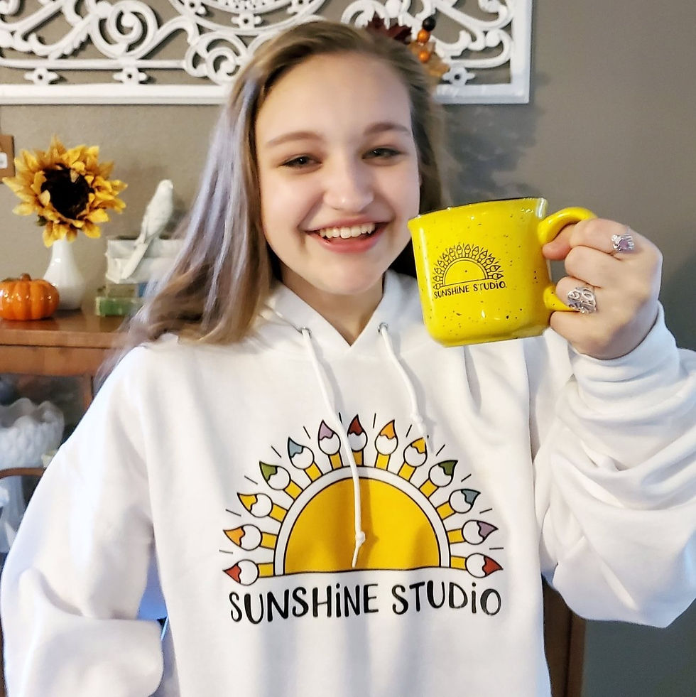 Thumbnail: Cup-o-Sunshine! Sunshine Studio Signature Campfire Mug