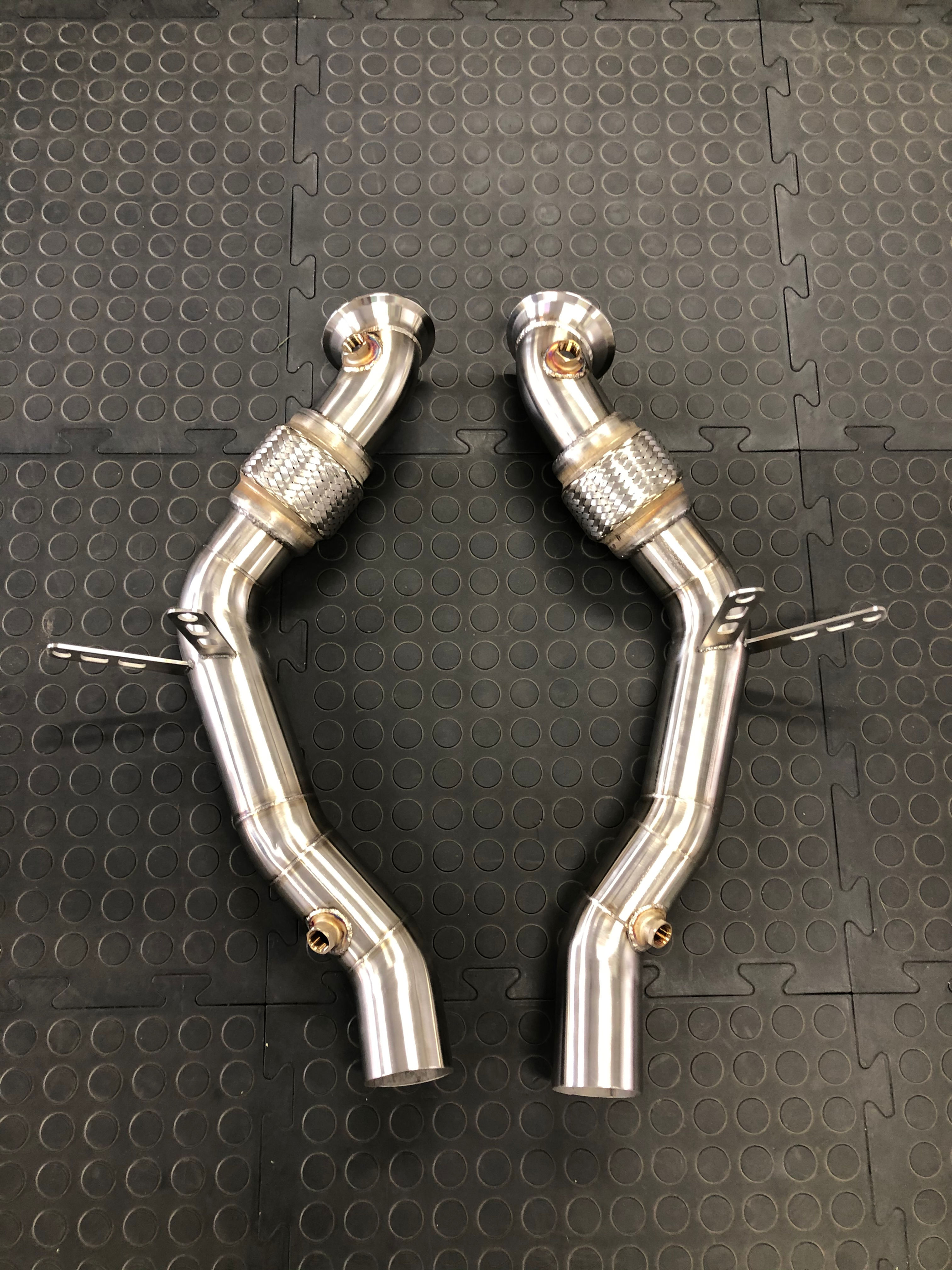 Ferrari F8 - Inconel Decat Downpipes