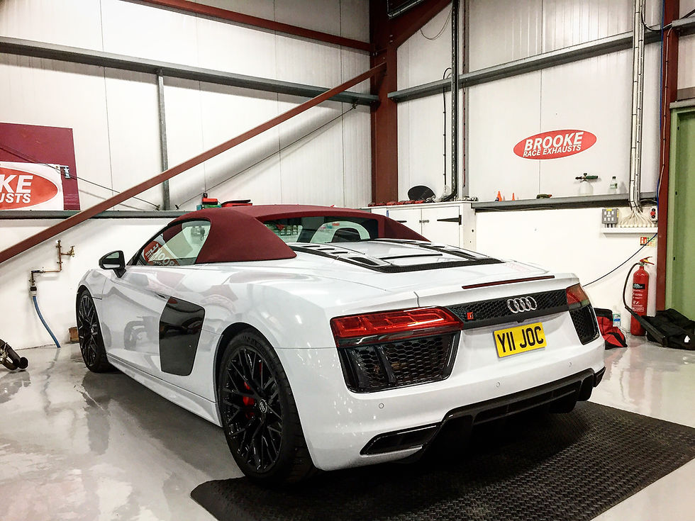 Thumbnail: Audi R8 V10 - Gen 2 - Stainless Steel Race System X Pipe - Valved