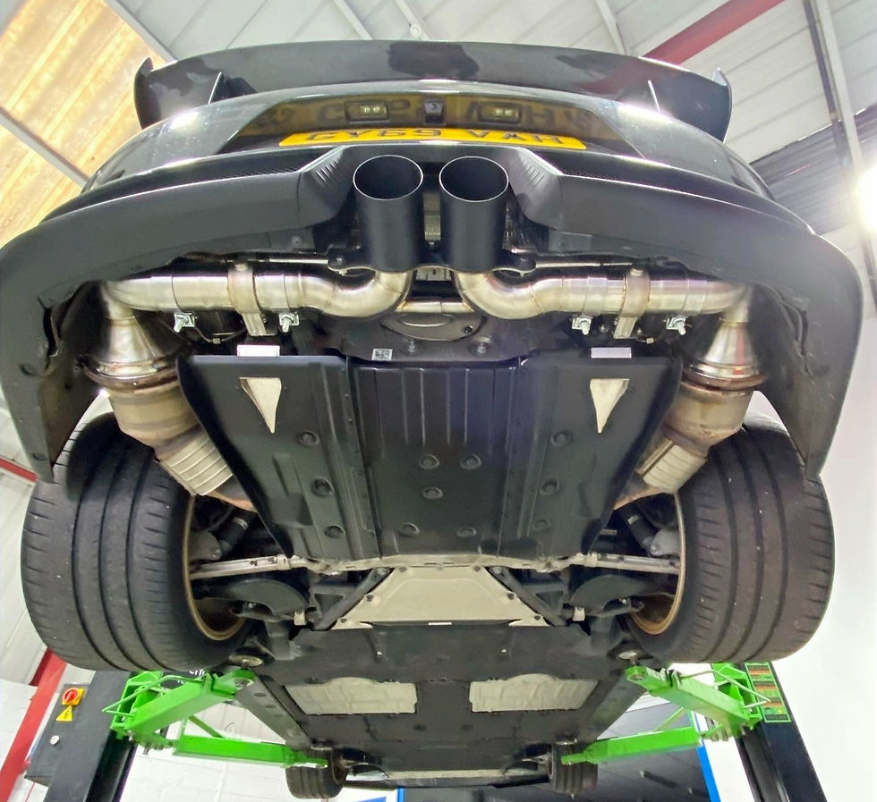 Thumbnail: 991.2 - GT3RS (GPF MODEL) - Inconel Rear Race System - Valved