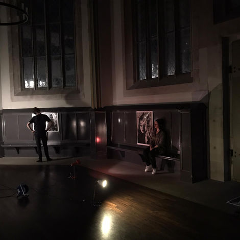 Installation im Kulturhaus Helferei