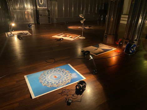 Installation im Kulturhaus Helferei