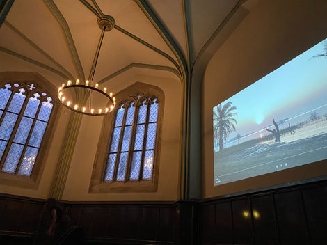 Installation im Kulturhaus Helferei