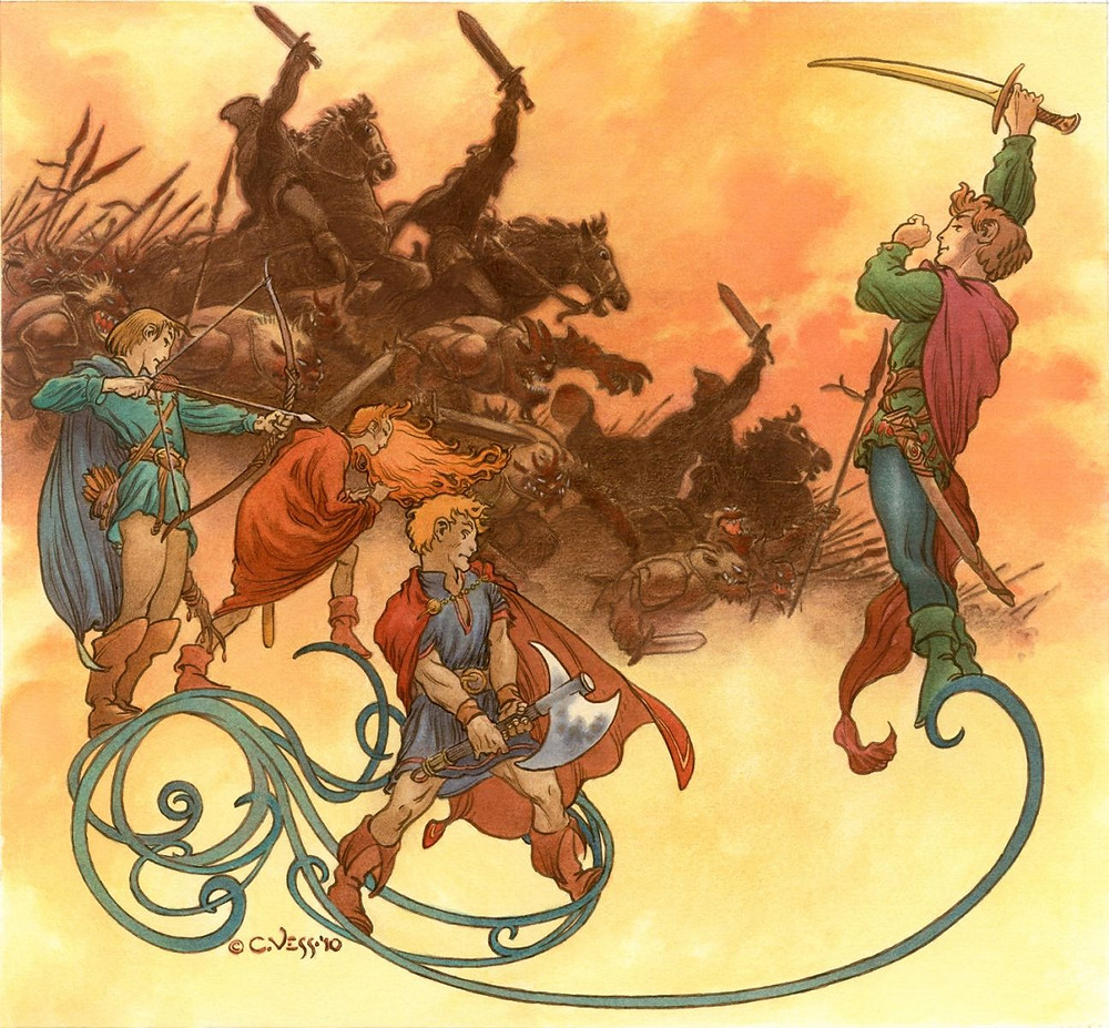 Arte por Charles Vess