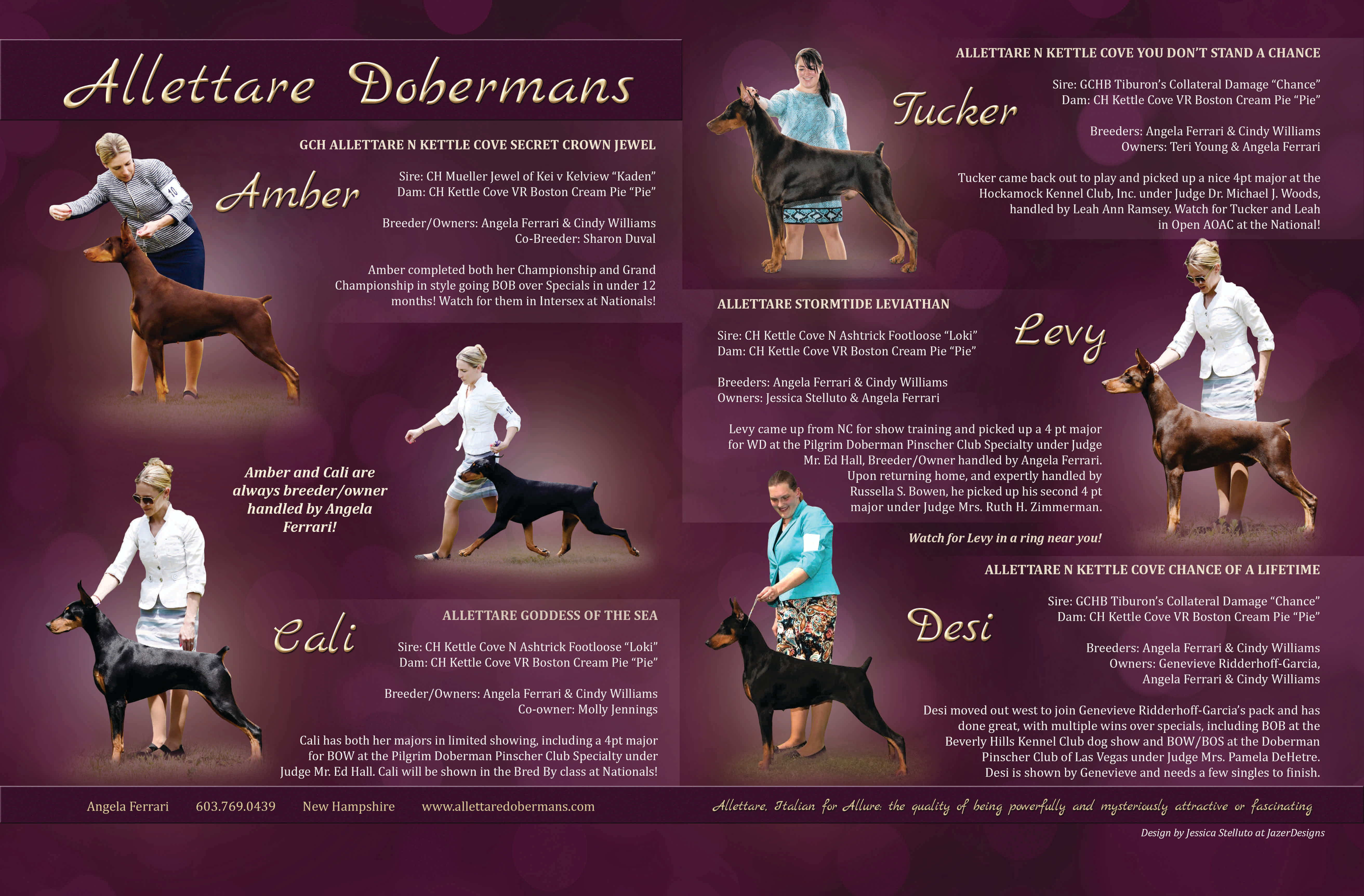 Allettare in the Doberman Network
