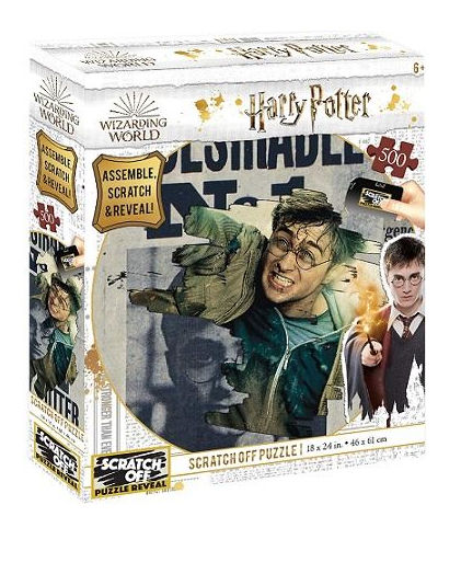 Scratch Off Harry Potter Puzzle