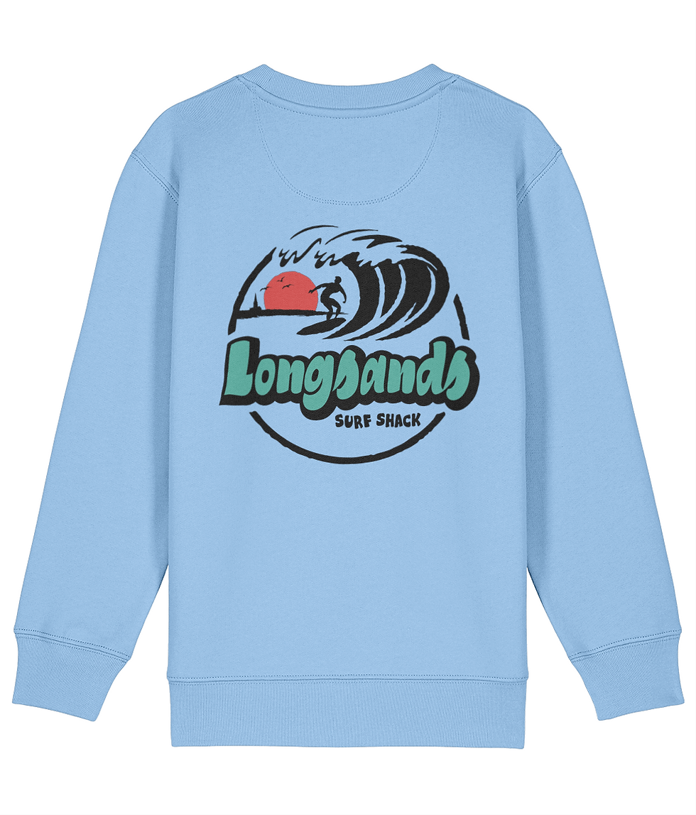 Thumbnail: Longsands Surf Shack Front and back Sweatshirt