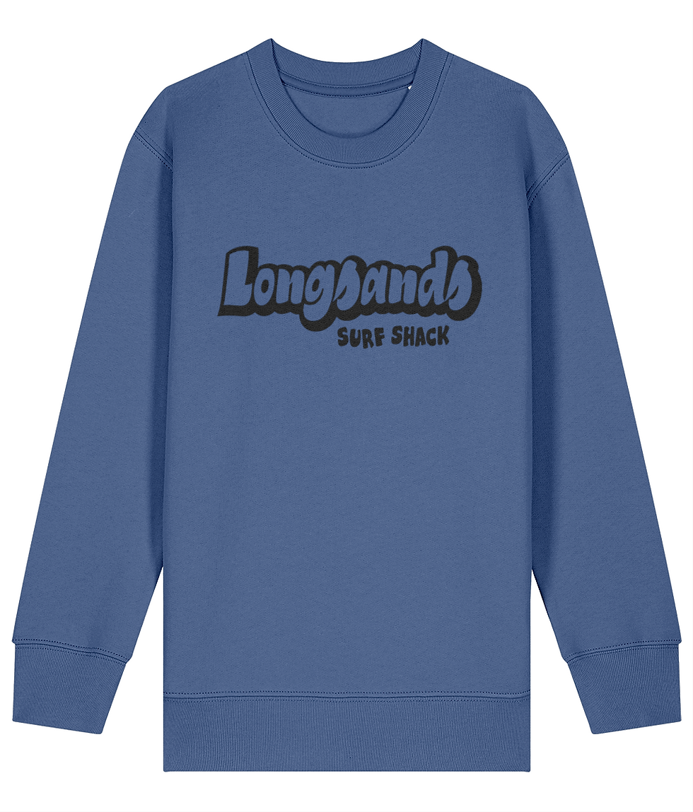 Thumbnail: Kids Longsands Surf Shack Black Icon
