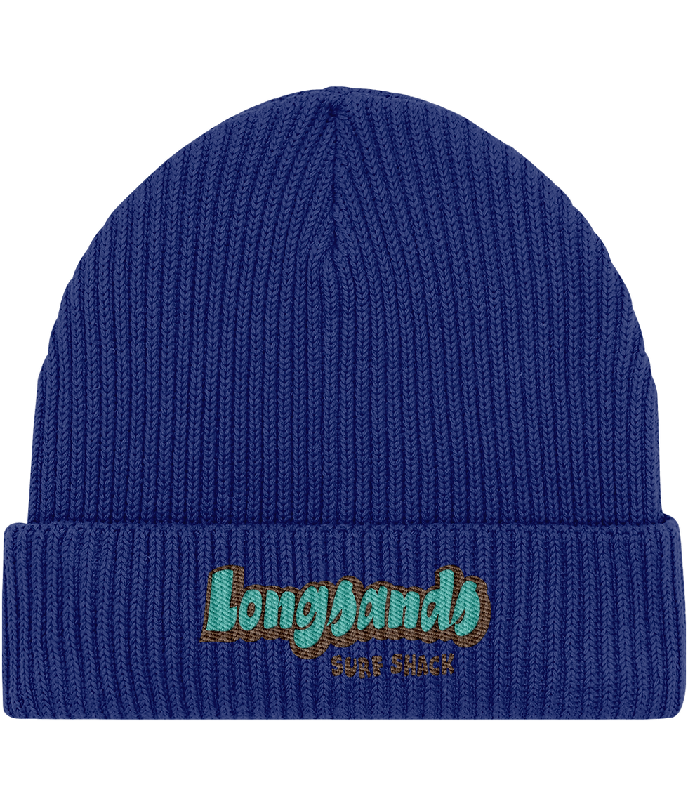 Thumbnail: Stanley/Stella Fisherman Beanie Longsands Surf SHACK, Aqua, NAME