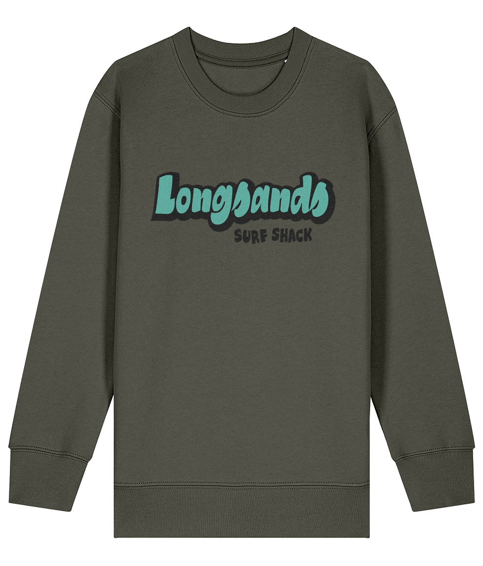 Thumbnail: Kids Longsands Surf Shack Icon Sweatshirt