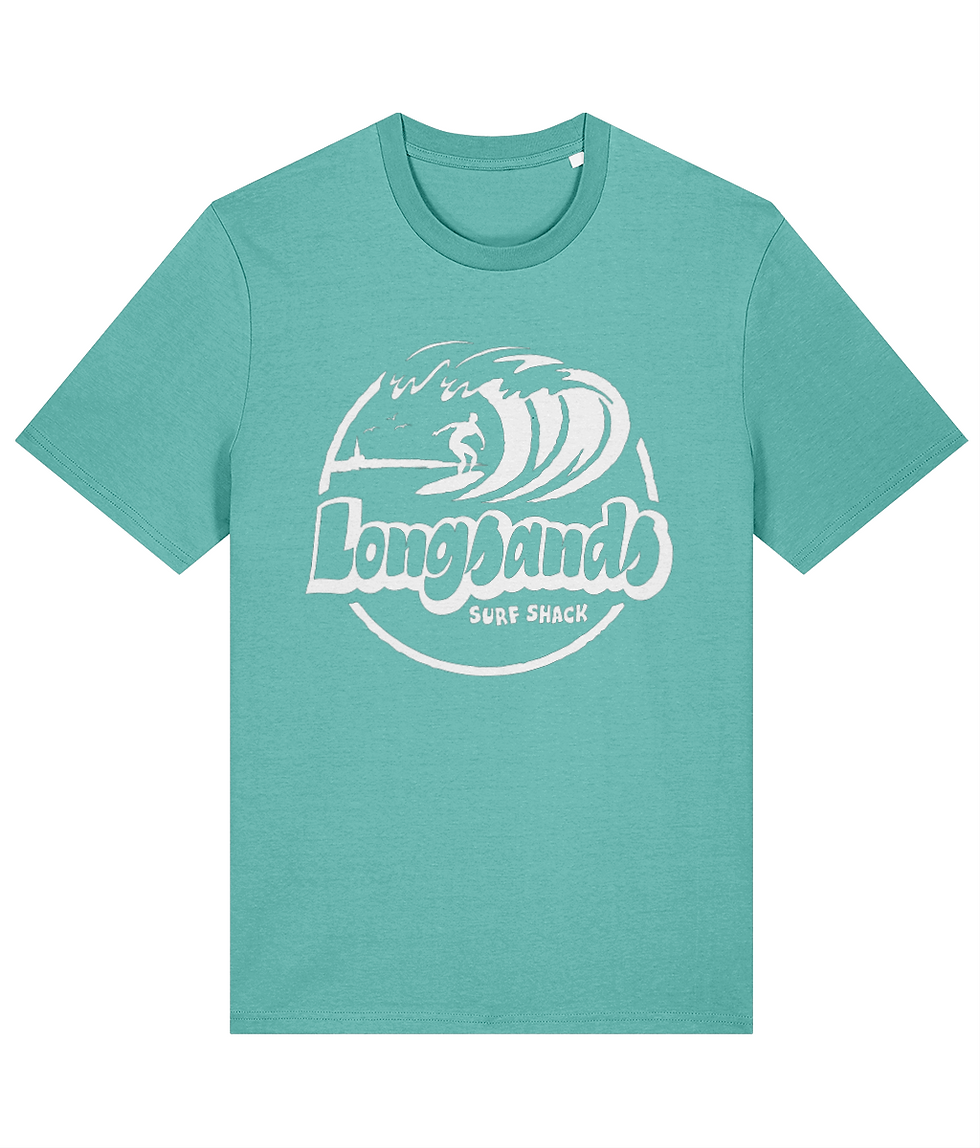 Thumbnail: More Colours Longsands Surf Shack Midnight T-Shirt