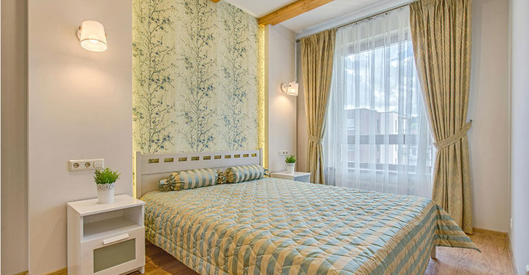 Collection of luxurious curtains in various colors and fabrics, showcasing elegant designs for modern living spaces.