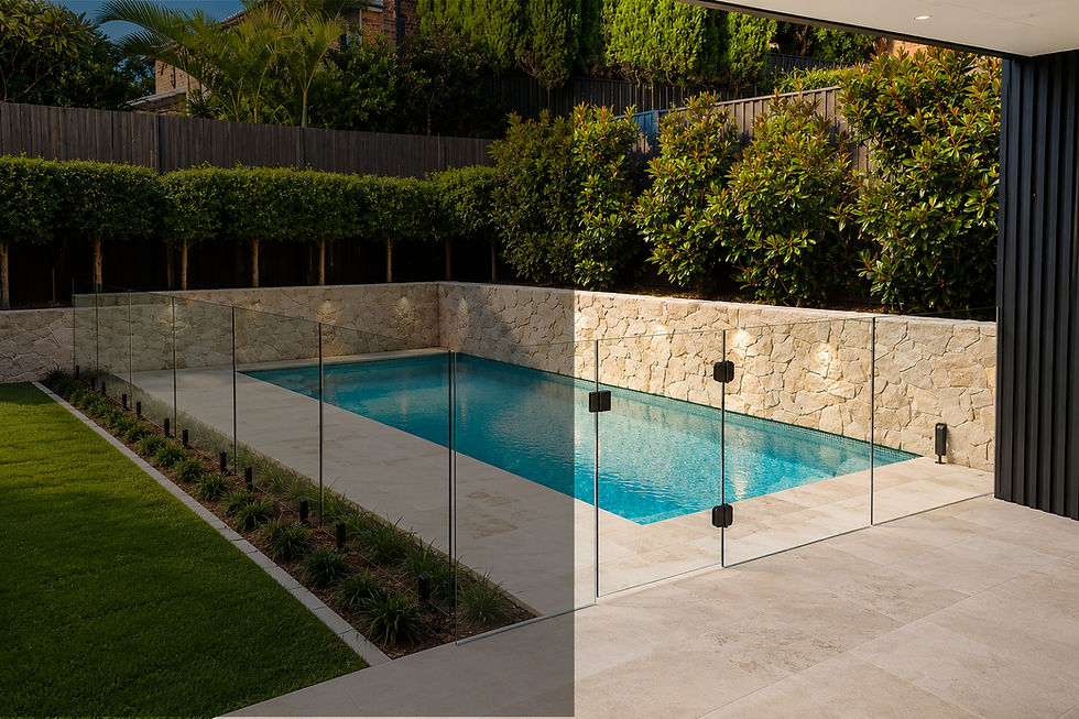 Explore a portfolio of custom concrete swimming pools designed and built by Domain Pools across Sydney's North Shore and surrounding suburbs.