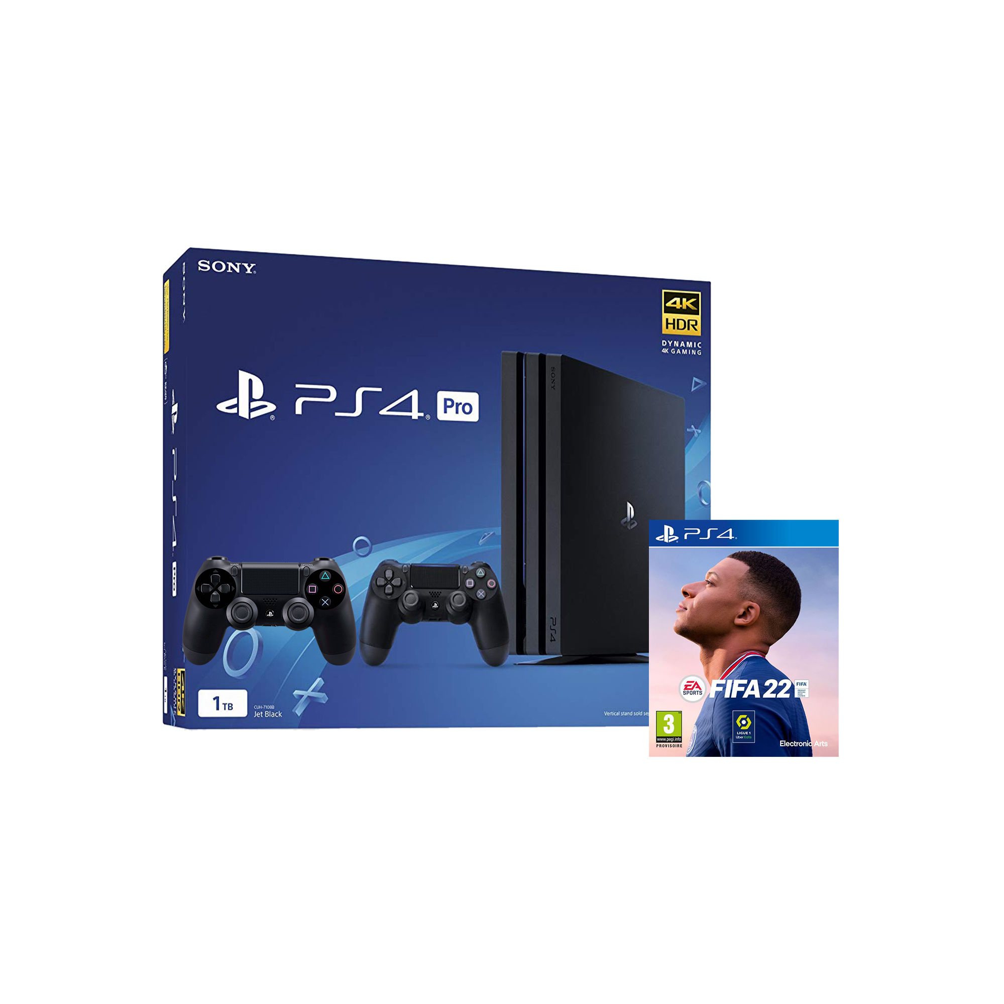 Console PS4 Pro 1TB