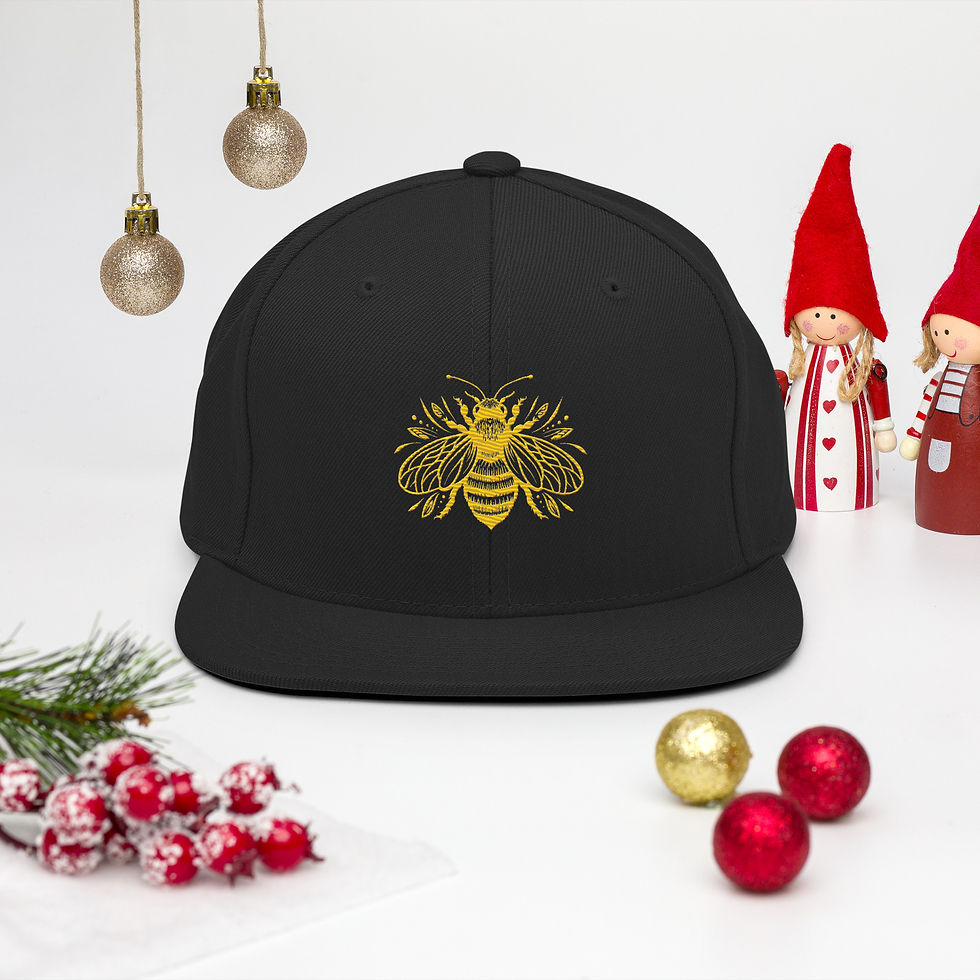 Thumbnail: Bee Snapback Hat