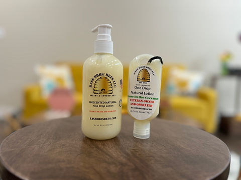 One Drop Lotion 8oz | Bass Bros Bees 1
