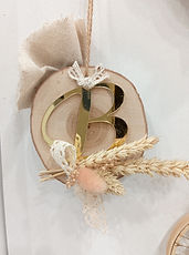 μπομπονιερα κοριτσι βαπτισης μποχο boho πρωτοτυπη χειροποιητη κορμος ξυλινη πλεξιγκλας