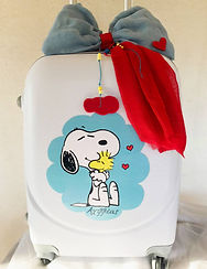 σετ πακετο νονου νονας βαπτιστικο θεμα snoopy