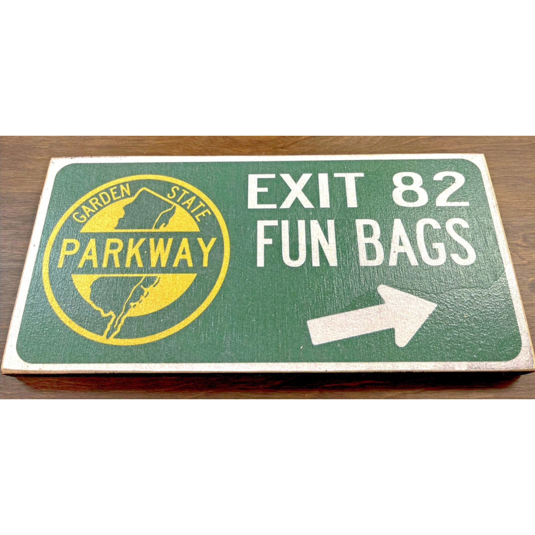 Exit 82 Fun Bags Sign - Large