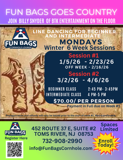 Fun Bags Line Dancing in NJ