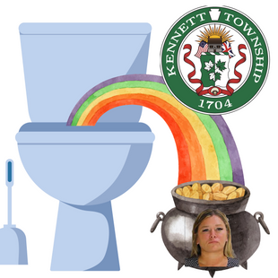 A township, a toilet, and a pot of gold