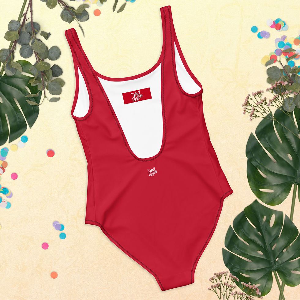 Thumbnail: Classic Essentials One-Piece Swimsuit (Red)