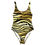 Thumbnail:  Rockstar Essentials Women's One-Piece Swimsuit (Tiger Style 2) 