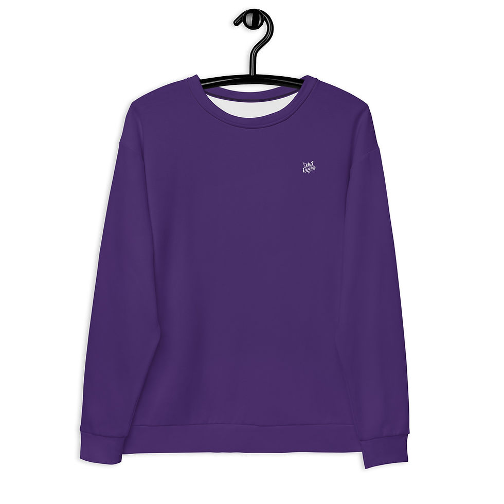 Thumbnail: Classic Essentials Pullover Sweatshirt (Unisex; Purple)
