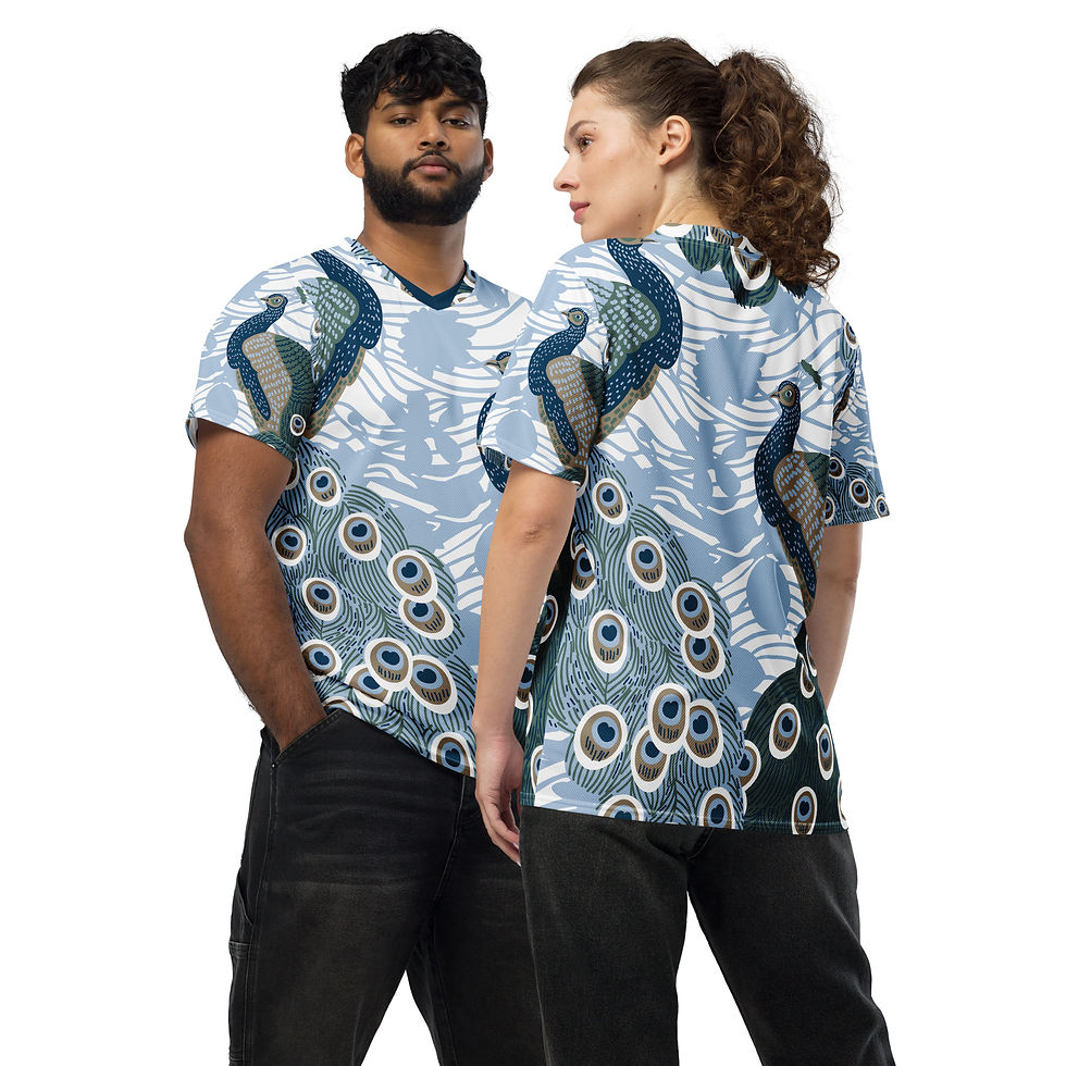 Thumbnail: Classic Essentials Sports Jersey (Unisex; Peacock)