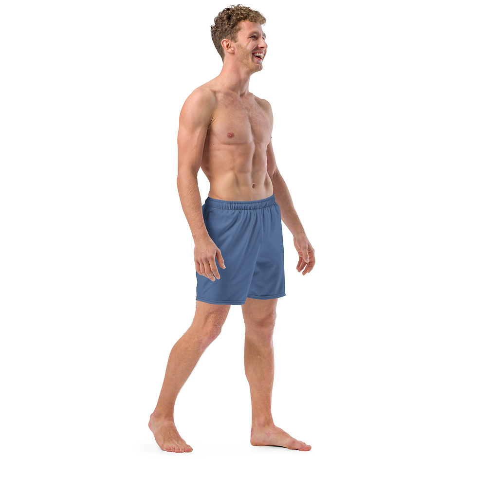 Thumbnail: Classic Essentials Men's Swim Trunks (Super Blue)