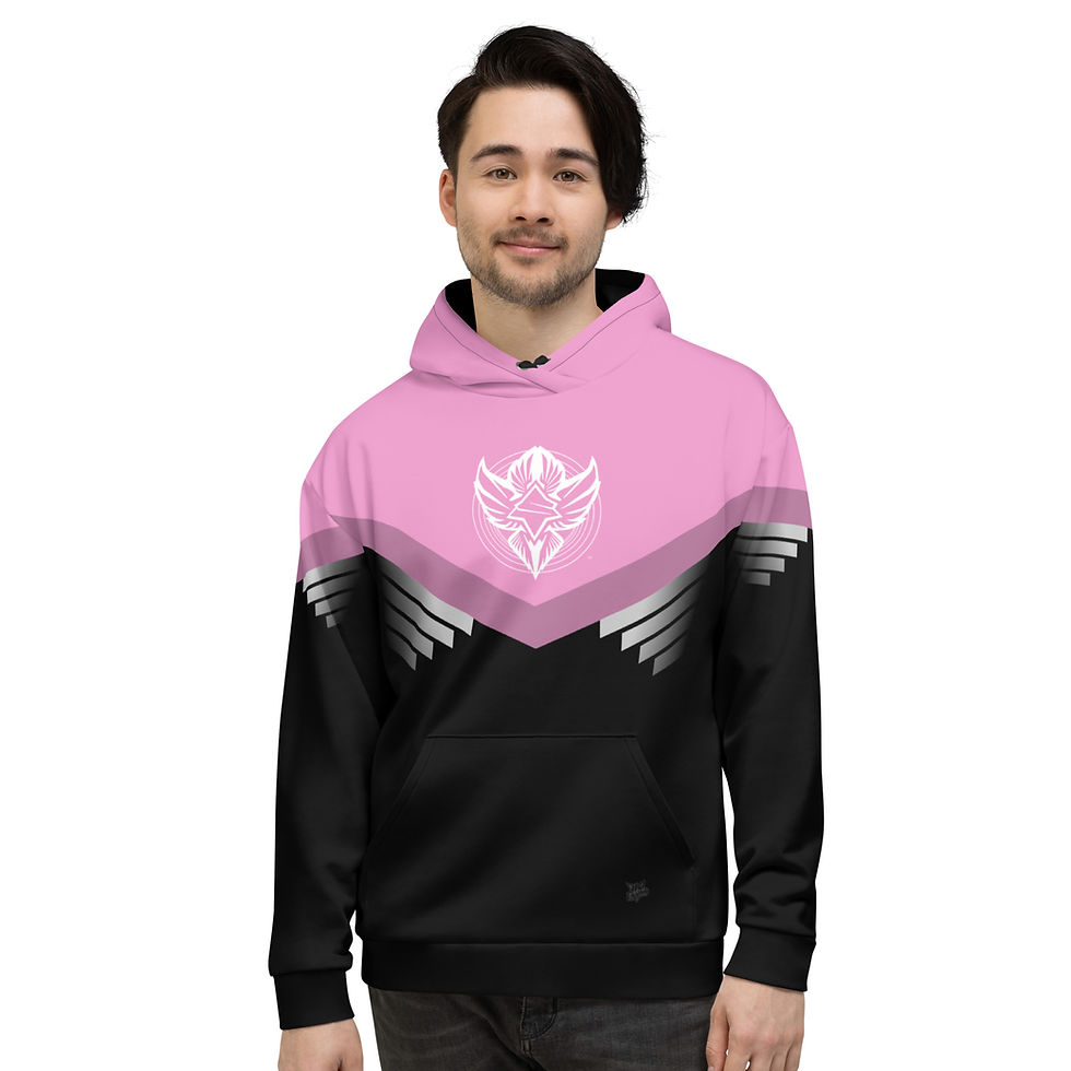 Thumbnail: Superhuman Essentials Pullover Hoodie (Unisex; Paladin; Mauvelous/Black)