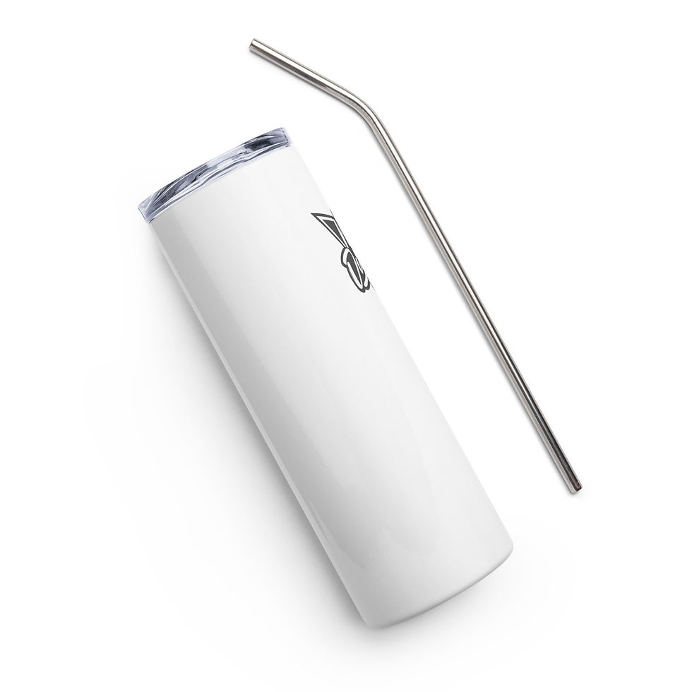Thumbnail: Stainless Steel Tumbler/Vessel/Chalice (White)