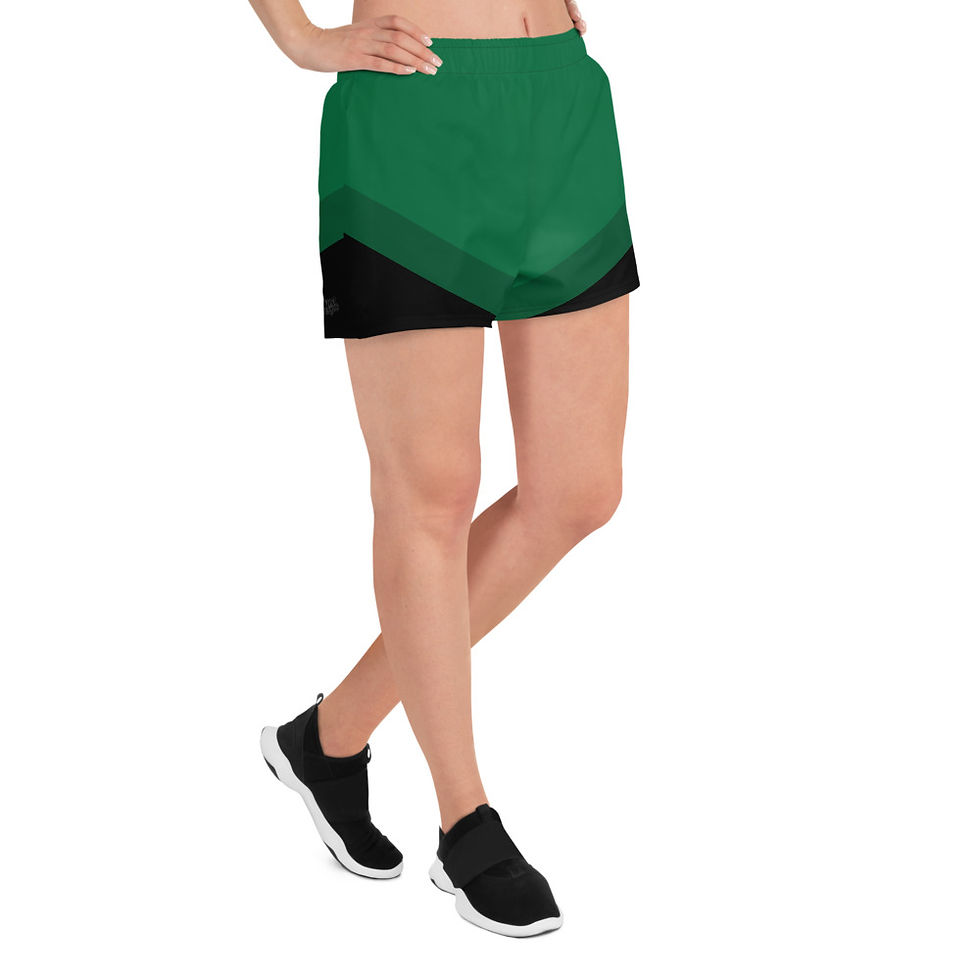 Thumbnail: Superhuman Essentials Athletic Shorts (Unisex; Paladin; Emerald/Black)