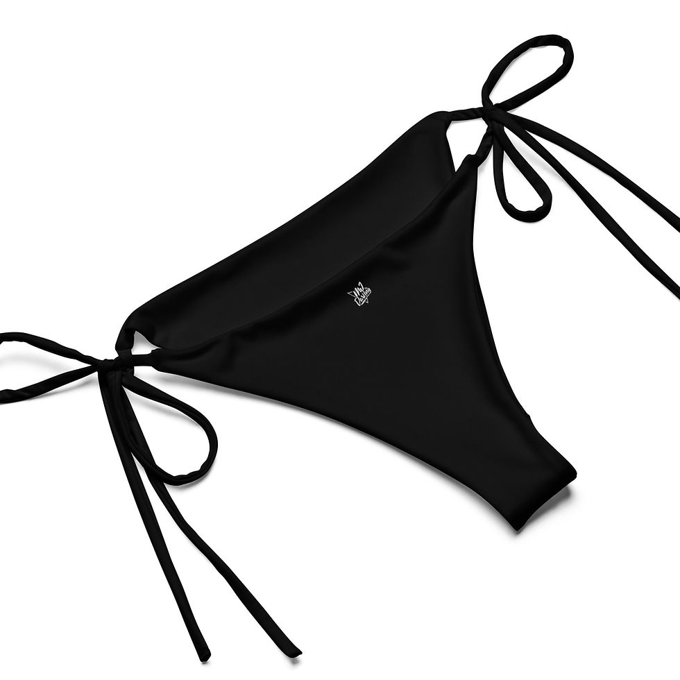 Thumbnail: Classic Essentials Women's String Bikini (Black)