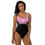 Thumbnail: Superhuman Essentials Women's One-Piece Swimsuit (Paladin; Mauvelous/Black)