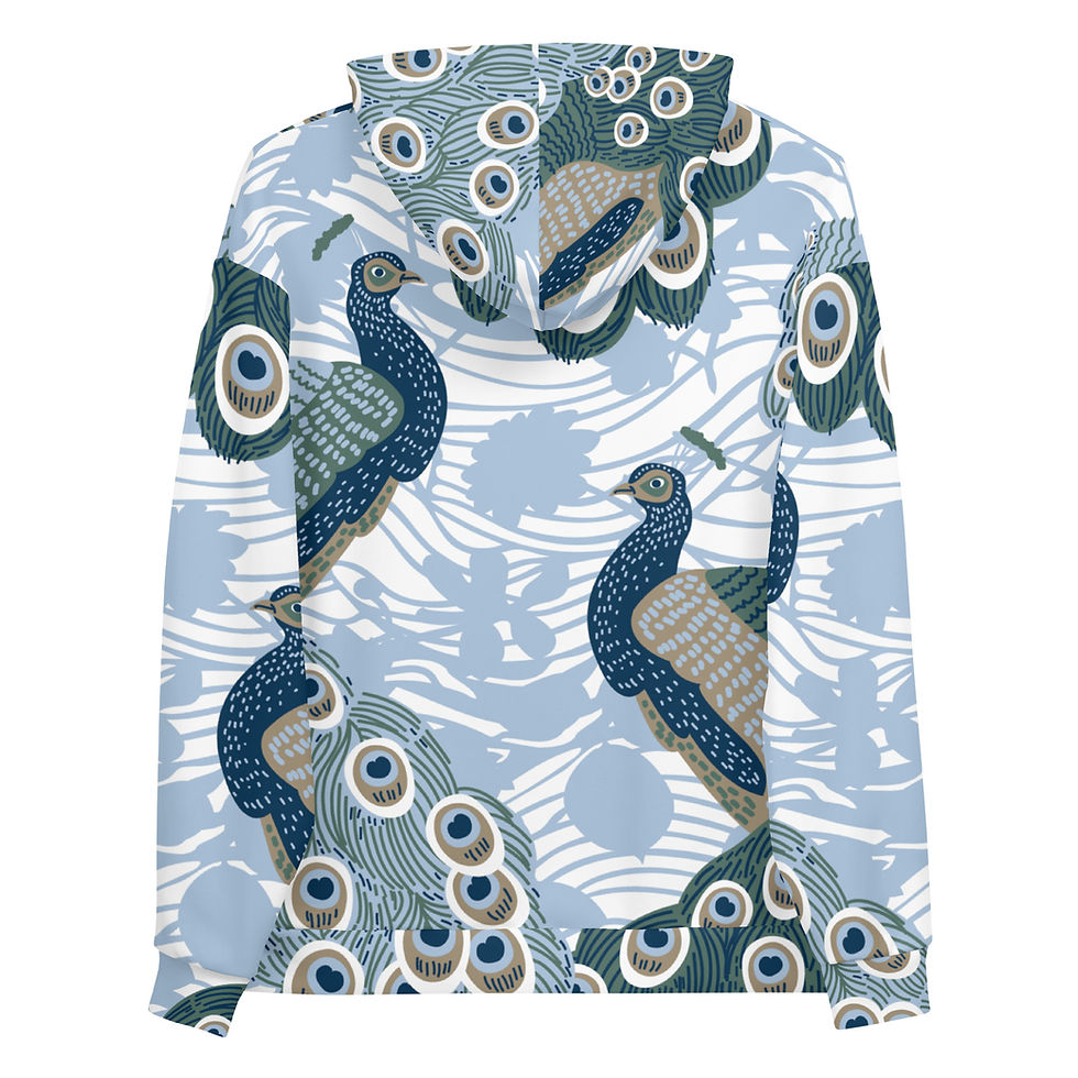 Thumbnail: Classic Essentials Pullover Hoodie (Unisex; Peacock)