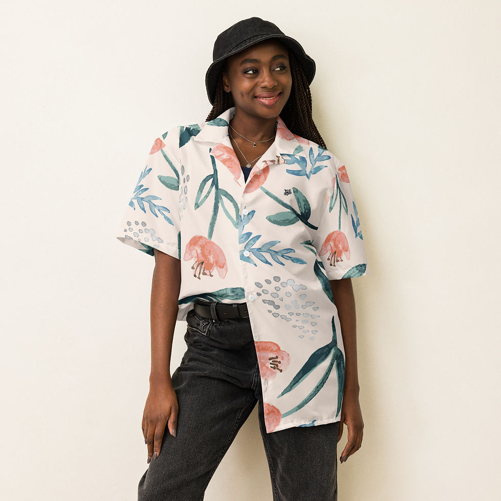 Thumbnail: Classic Essentials Short Sleeve Button Down Shirt (Unisex; Spring; Sophia)