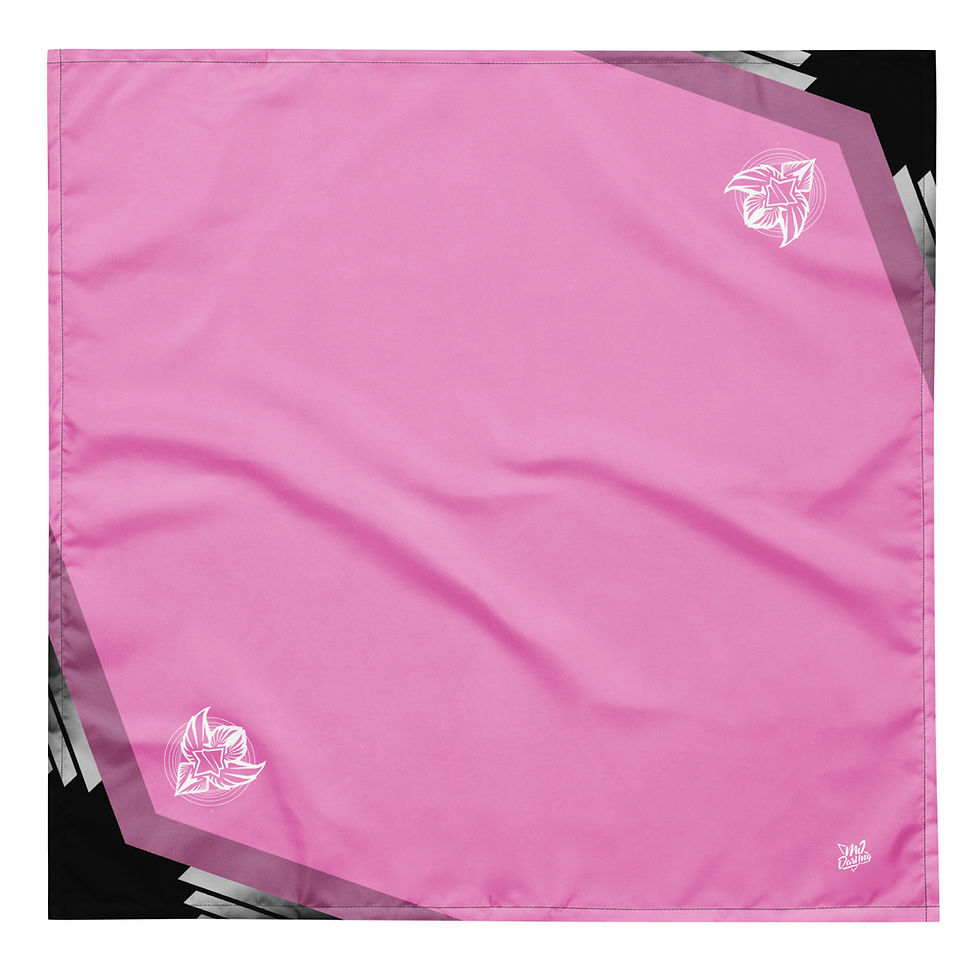 Thumbnail: Superhuman Essentials Bandana (Unisex; Paladin; Mauvelous/Black)